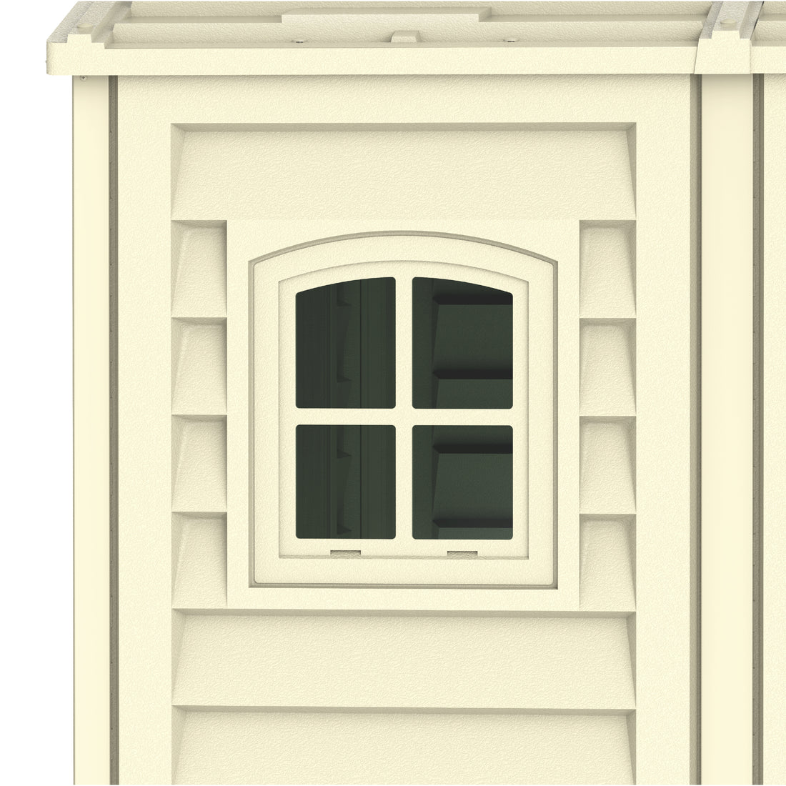 ستور اول 8 في 6 غرفة تخزين خارجية مع رف تخزين رباعي مجانا
