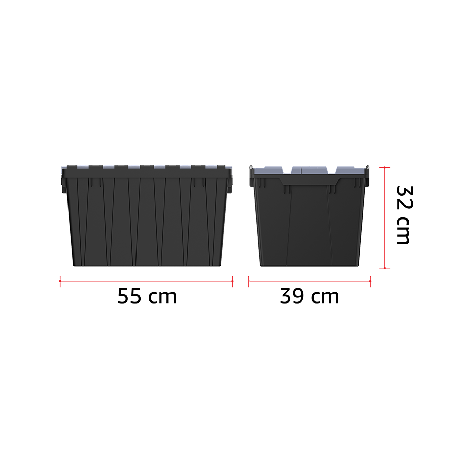 55L Utility Storage Plastic Box