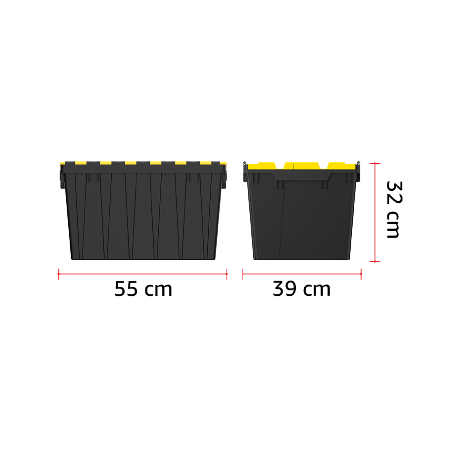 55L Utility Storage Plastic Box