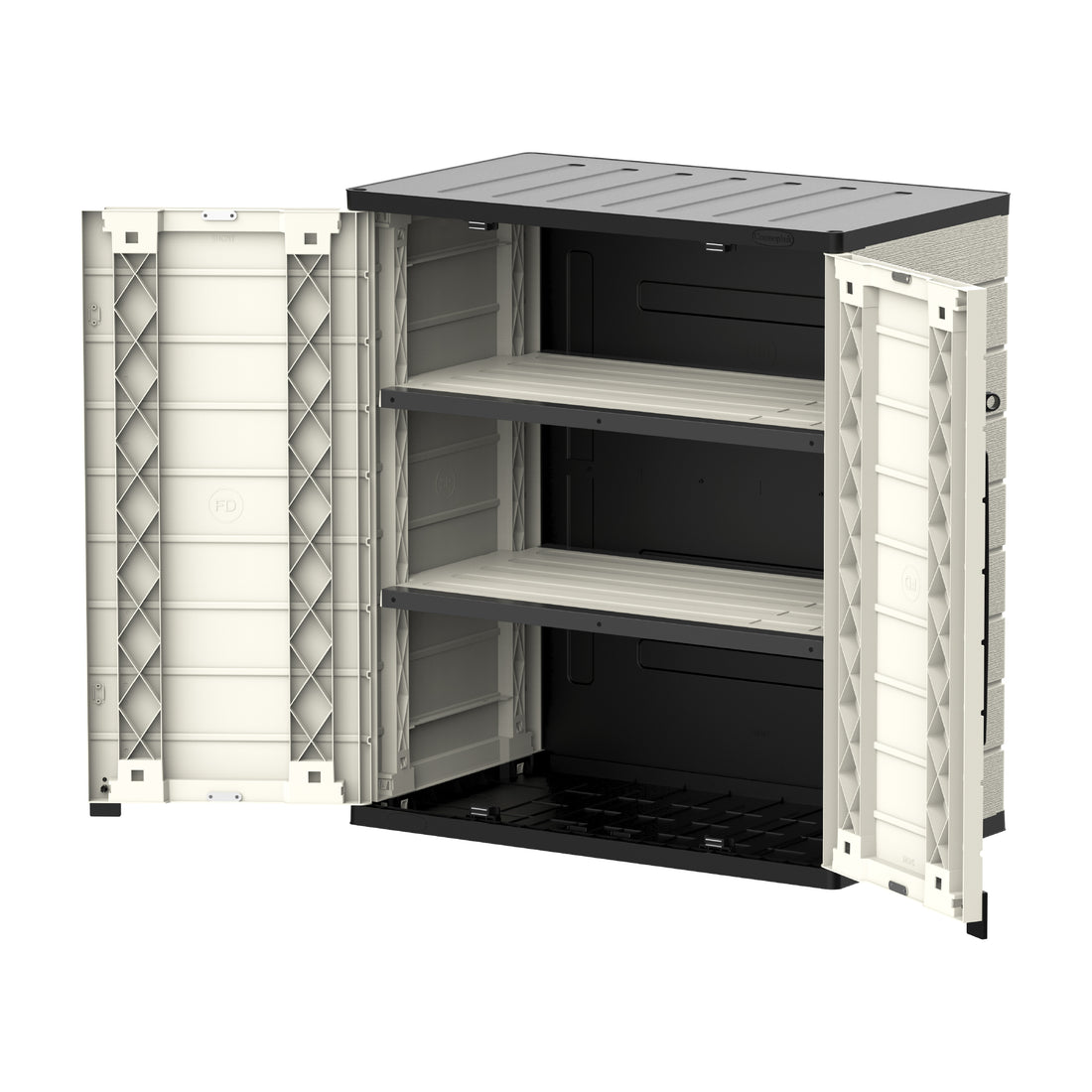 Cedargrain Vertical Storage Short Cabinet