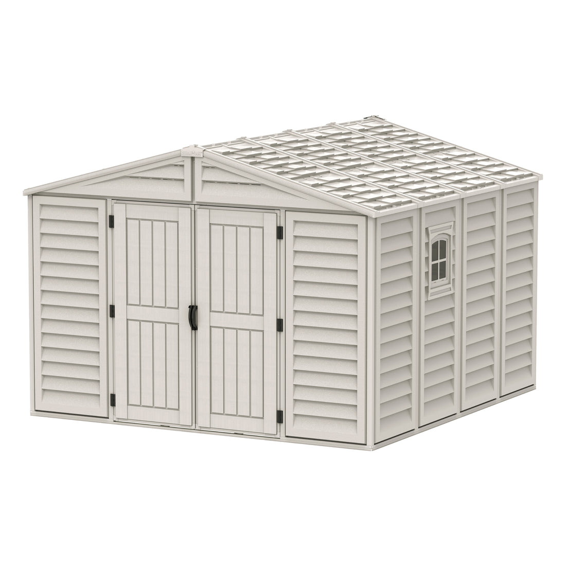 وودبريدج 10.5اكس10.5قدم غرفة التخزين حديقة مع رف لتخزين مجاني 4 
