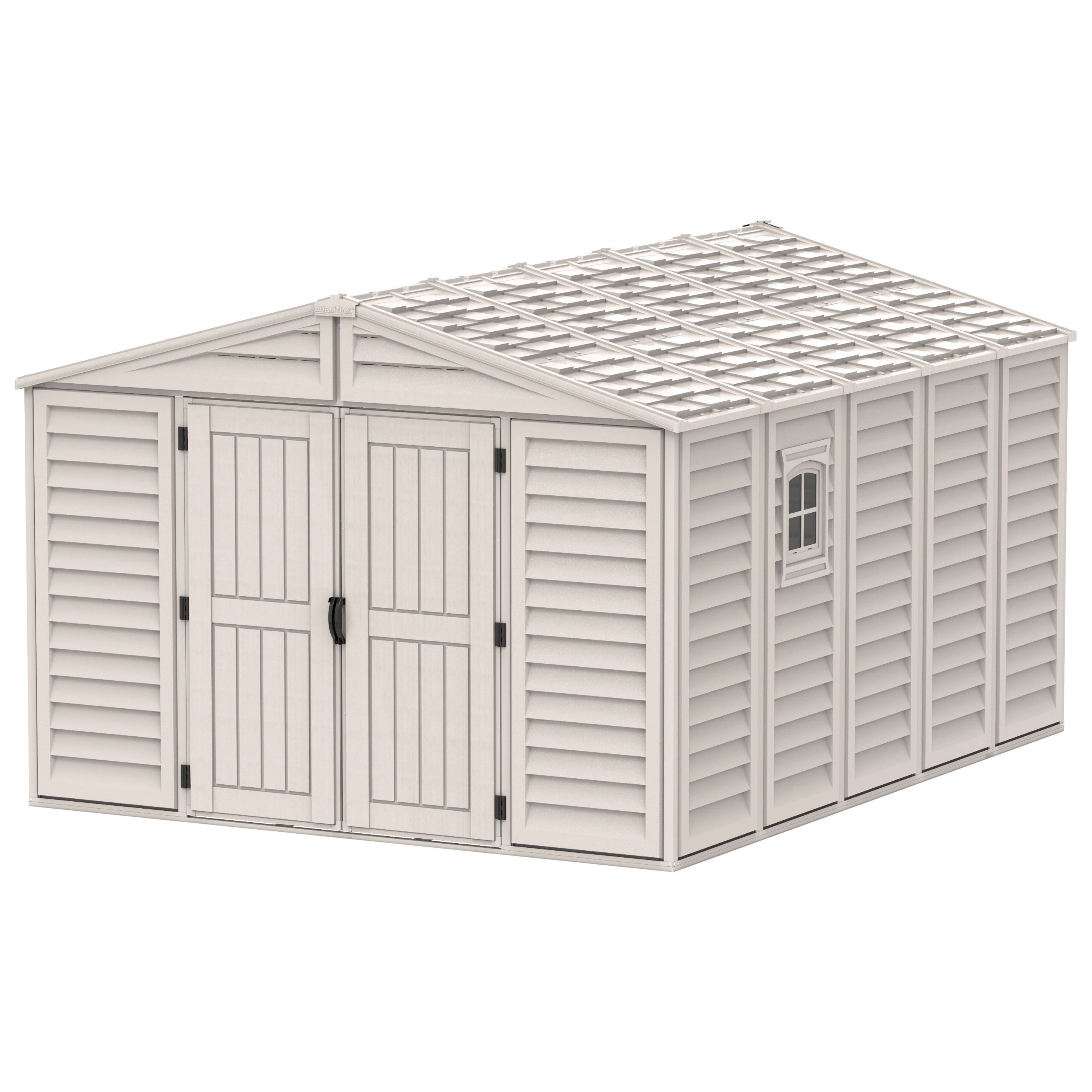 وودبريدج غرفة التخزين حديقة 10.5⨉13قدم مع رف لتخزين مجاني 4 
