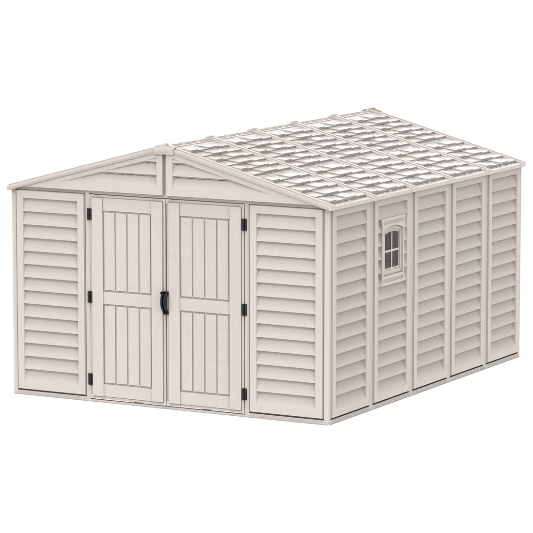 وودبريدج غرفة التخزين حديقة 10.5⨉13قدم مع رف لتخزين مجاني 4 
