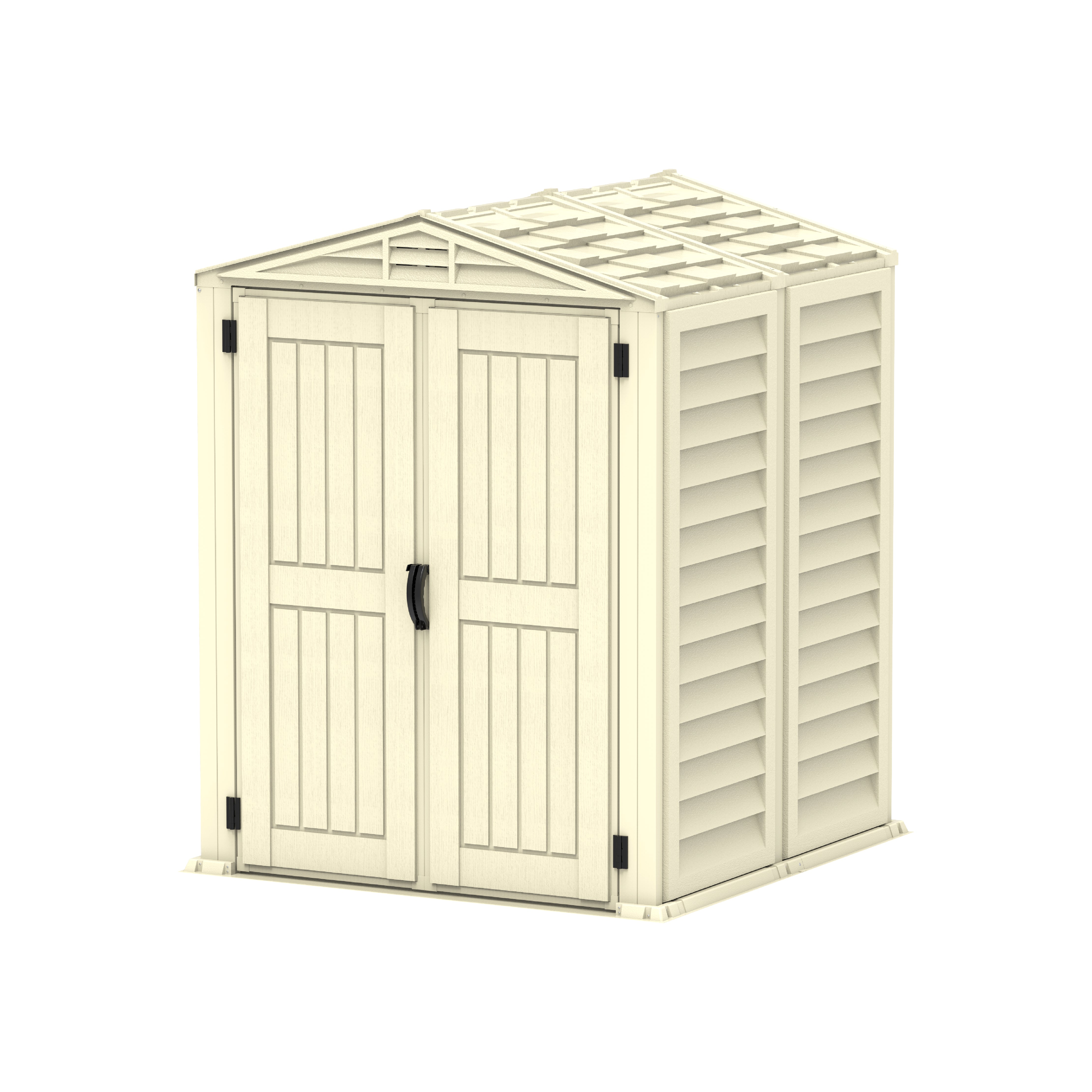 ياردمايت غرفة التخزين حديقة 5⨉5قدم مع رف لتخزين مجاني 4 
