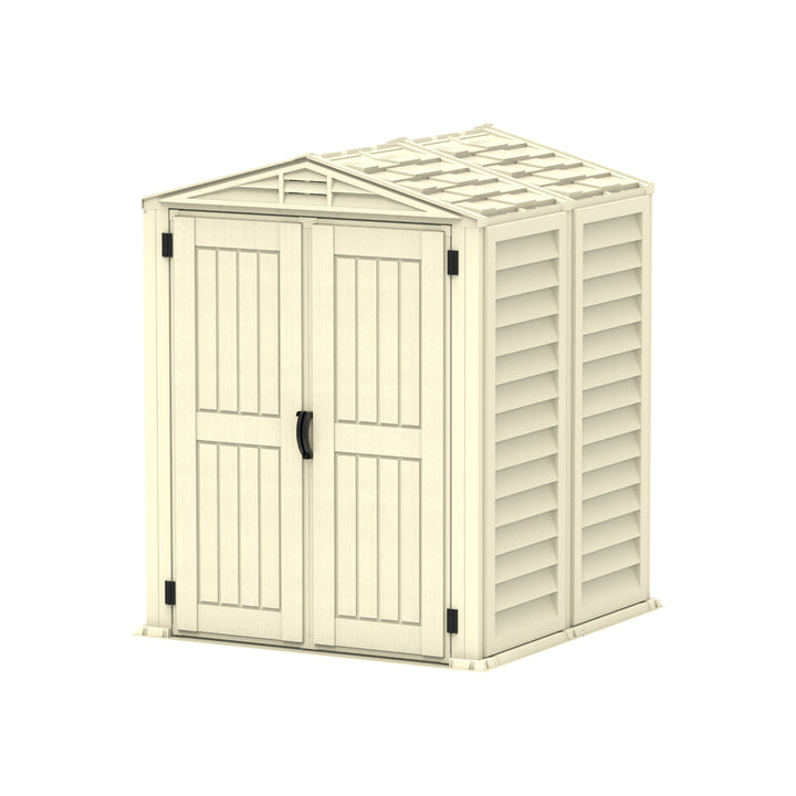 ياردمايت غرفة التخزين حديقة 5⨉5قدم مع رف لتخزين مجاني 4 
