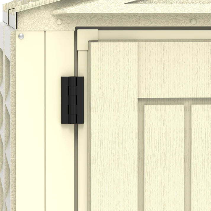 YardMate PLUS 5x5ft (1.7 m x 1.7 m) Garden Storage Shed with Shelving Rack 4