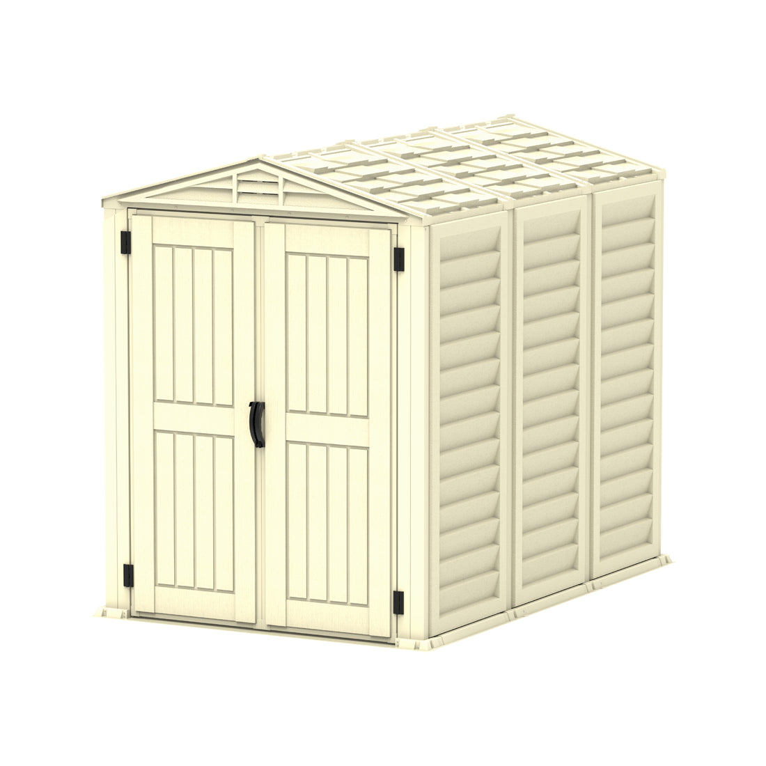 ياردمايت غرفة التخزين حديقة مع 5اكس8قدم رف لتخزين مجاني 4 
