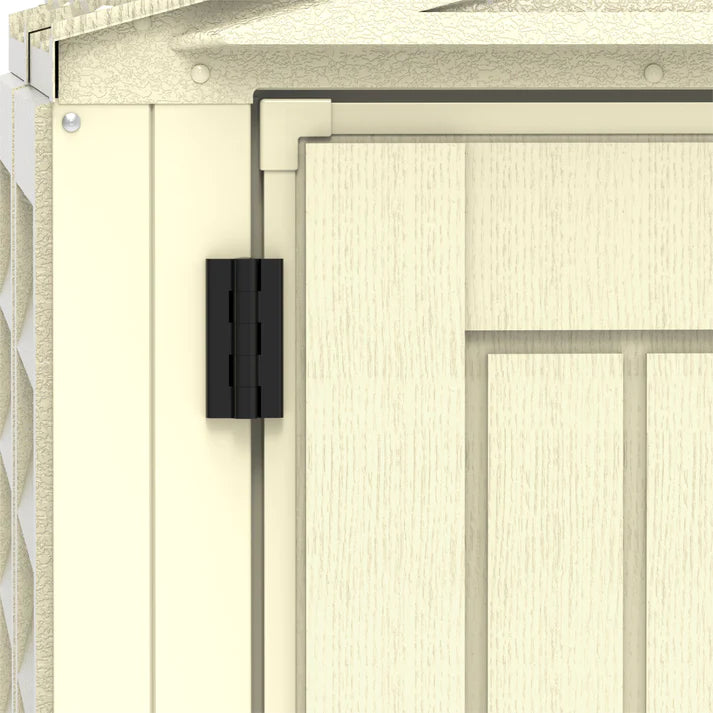 YardMate PLUS 5x8ft (2.5 m x 1.6 m) Garden Storage Shed with FREE Shelving Rack 4