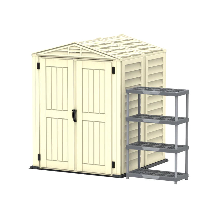 5x5ft Outdoor Garden Storage Shed