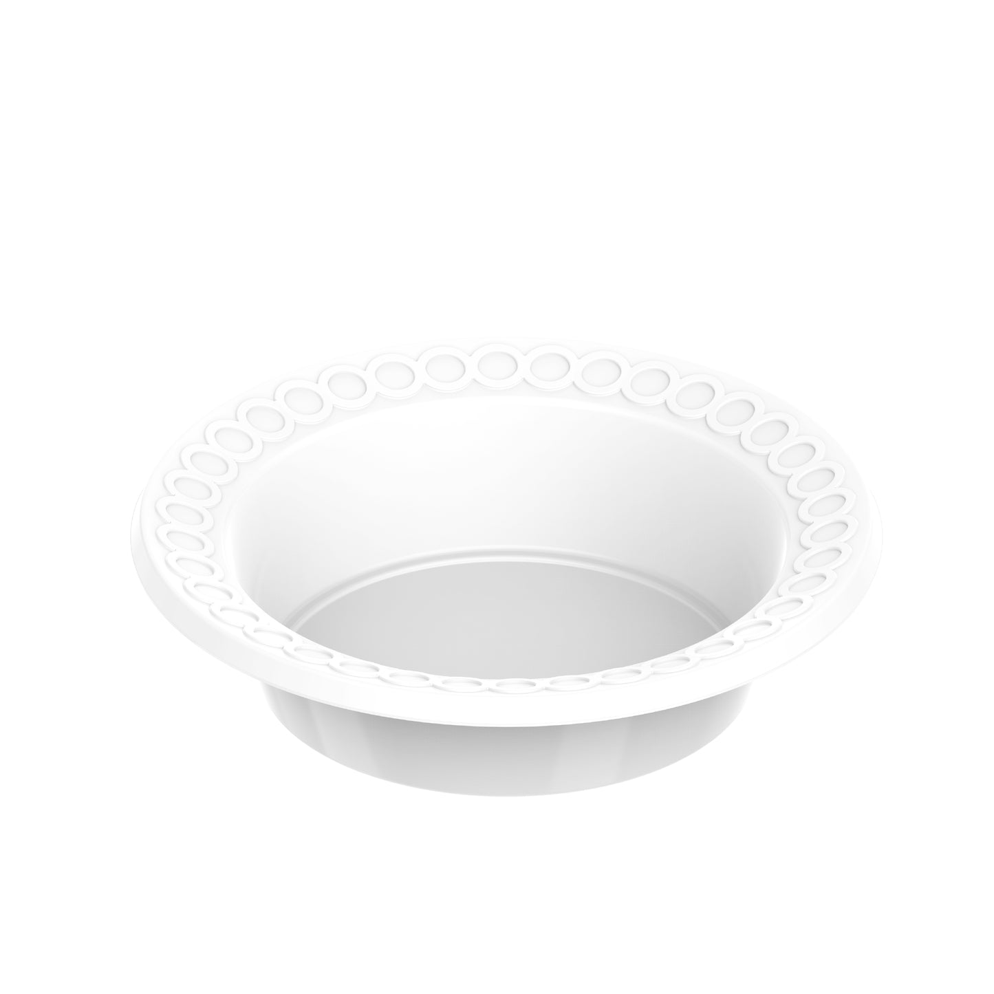 15 oz Pack of 25 Plastic Round Bowls