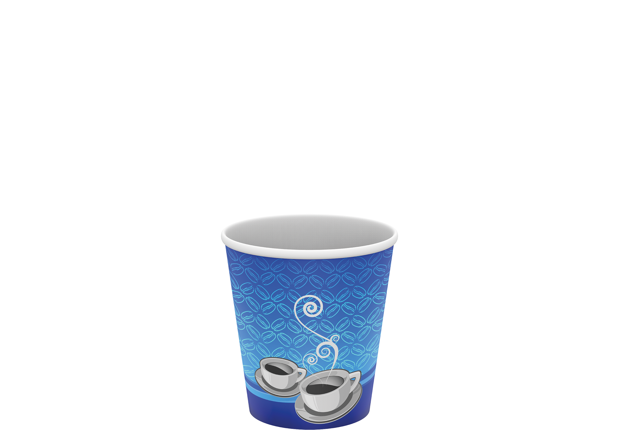 4 oz Printed Paper Coffee Cups Pack of 50