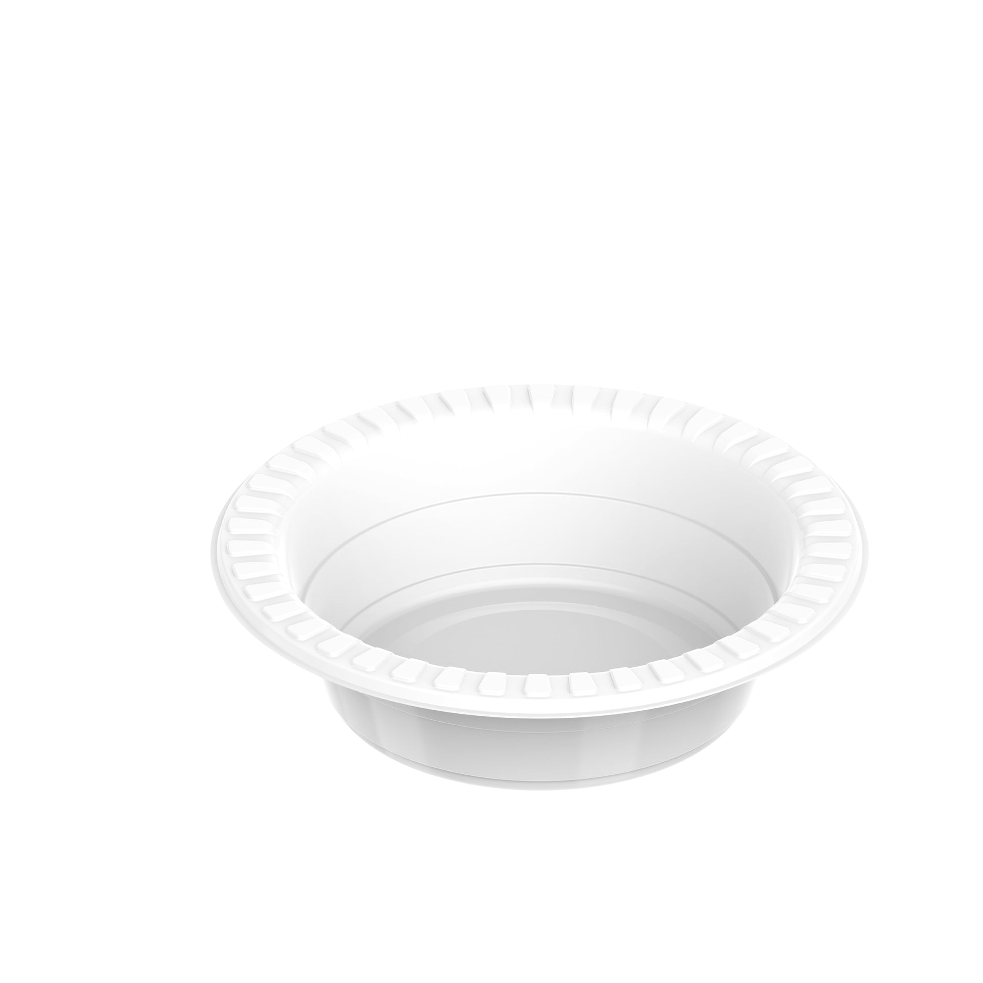 6 oz Pack of 25 Plastic Round Bowls