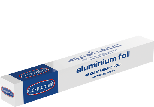 Aluminium Foil 45 cm - Standard Roll Carton of 6