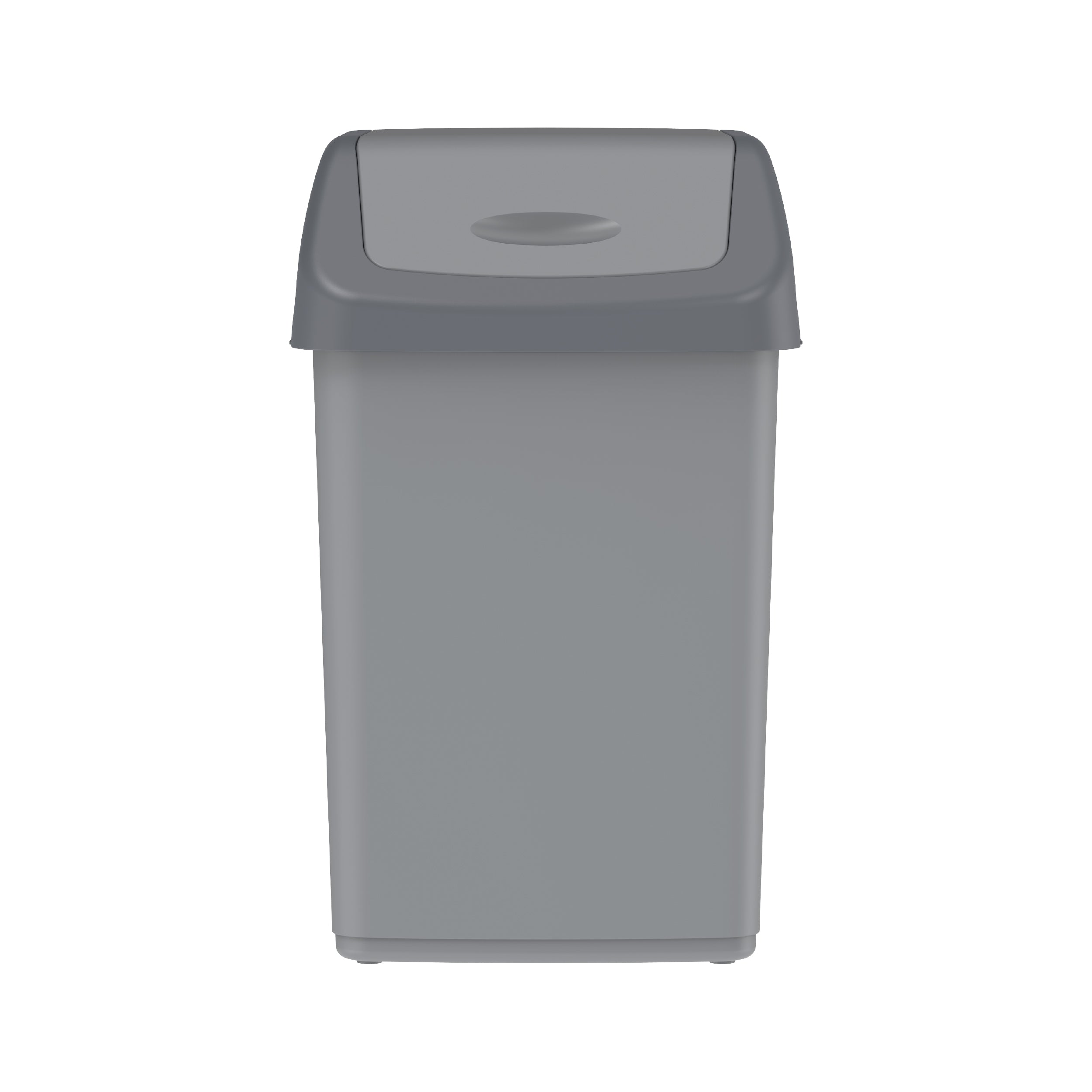 20L Flip-top Waste Bin with Swing Lid