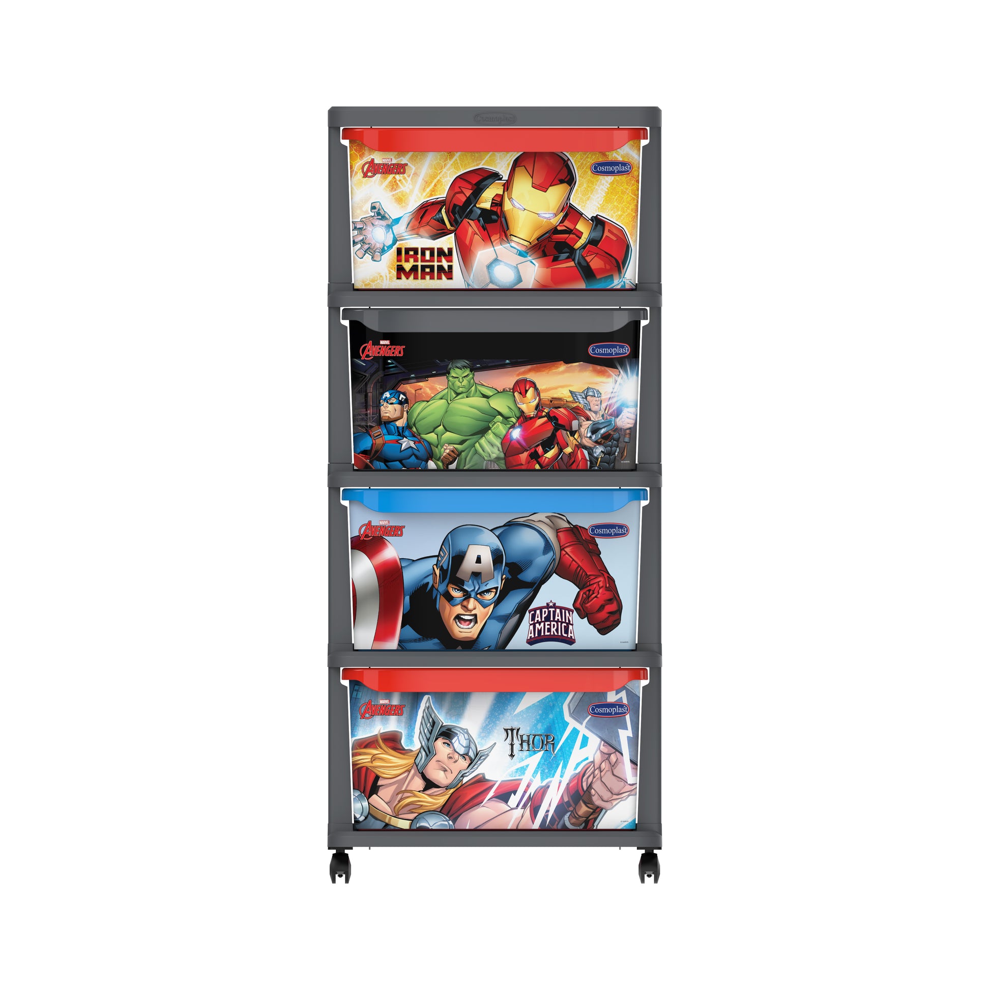Avengers 4 Drawers Cabinet