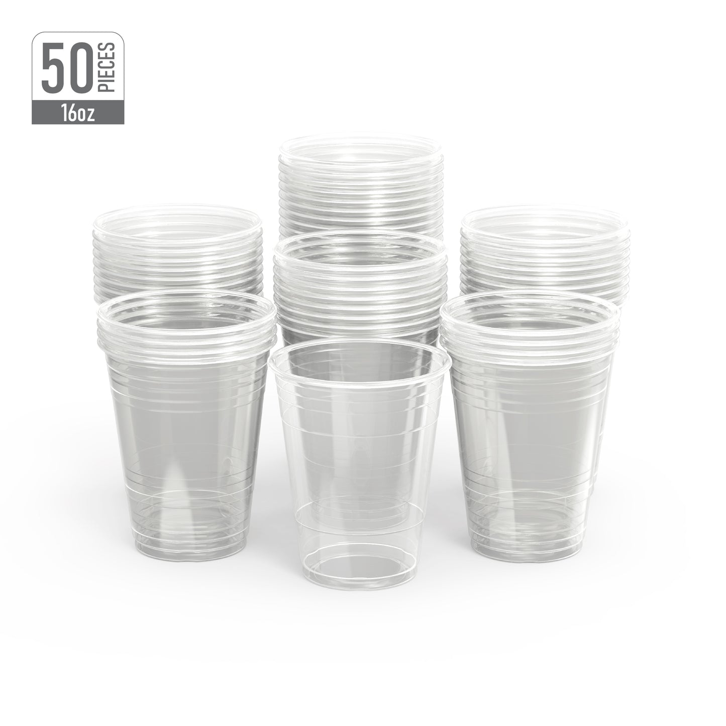6 oz Clear Plastic Cups