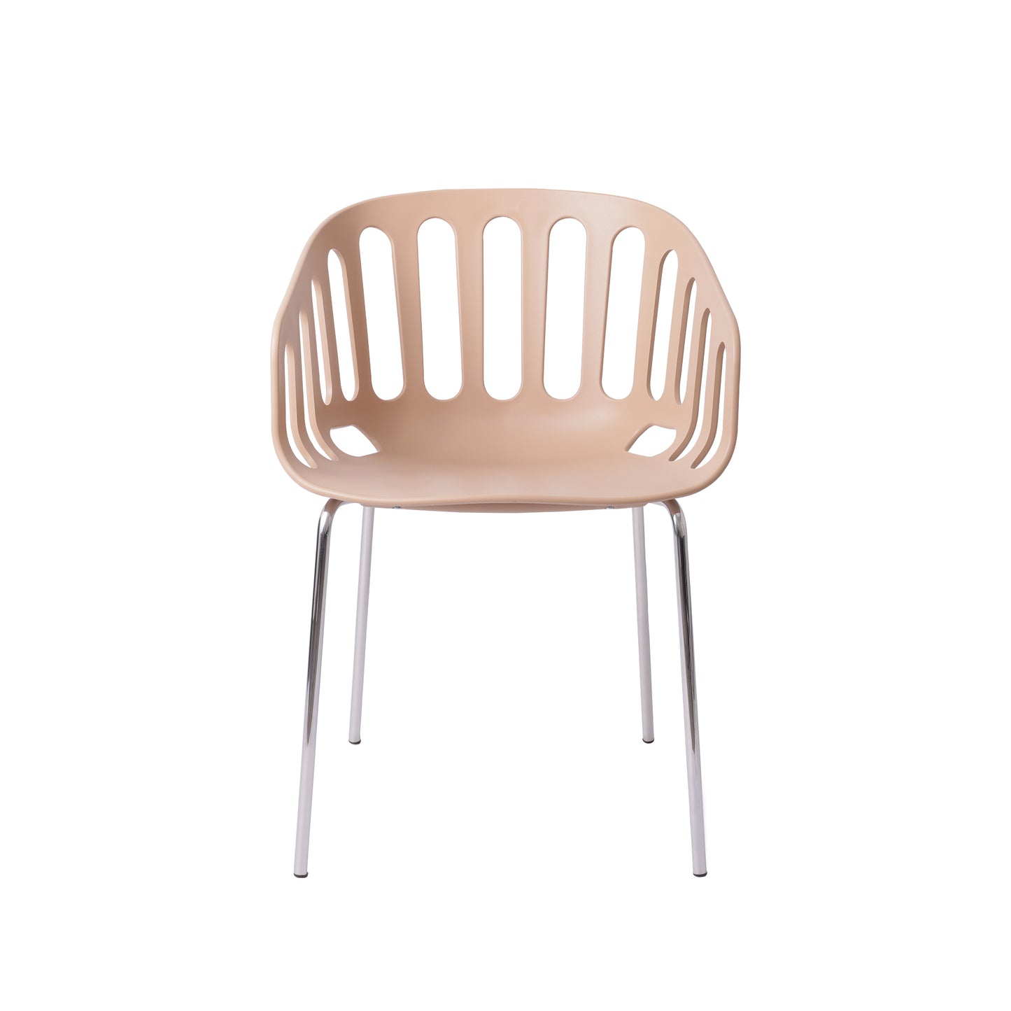 Basket Dining Chair, Coffee Color