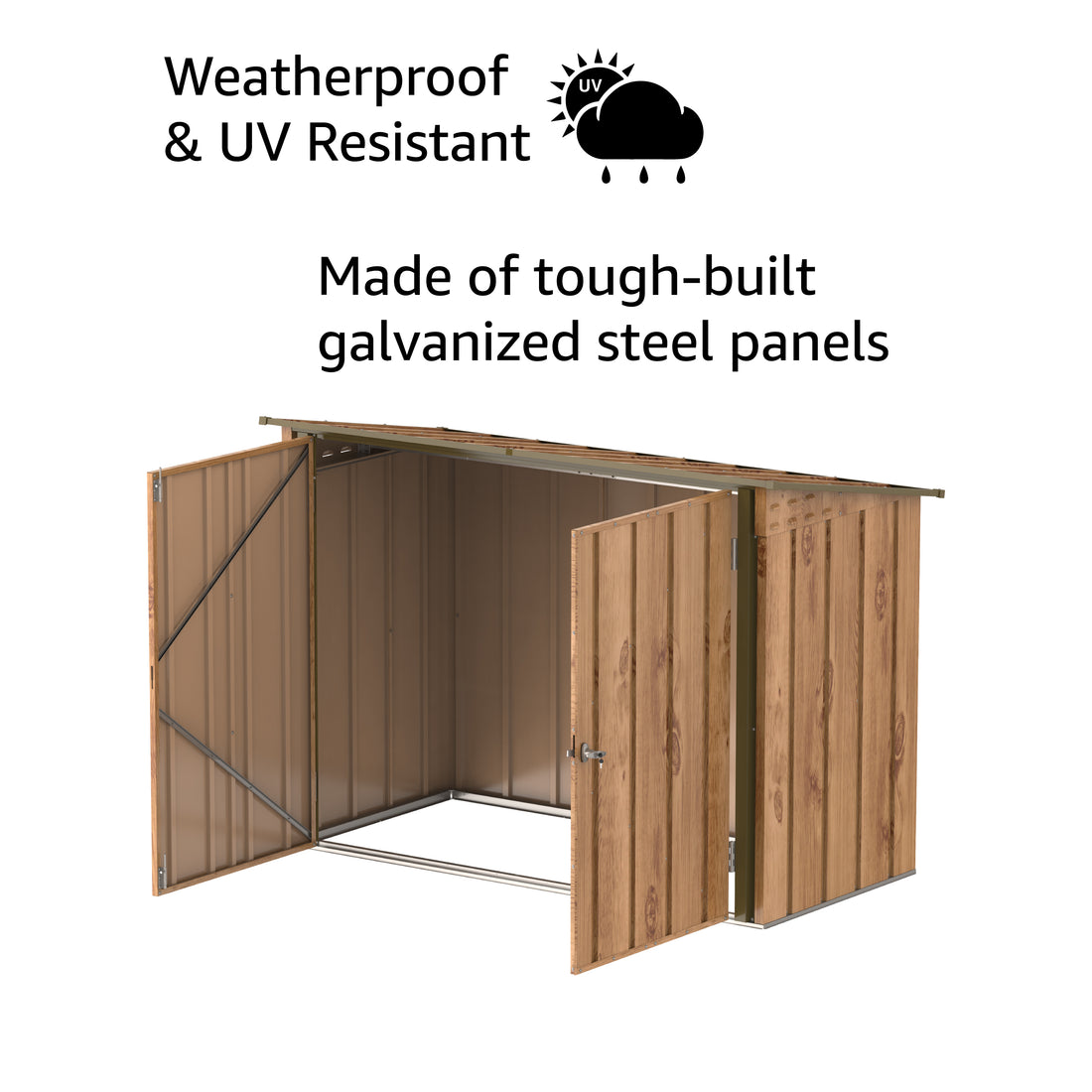 Bike Storage Steel Shed - Cosmoplast UAE