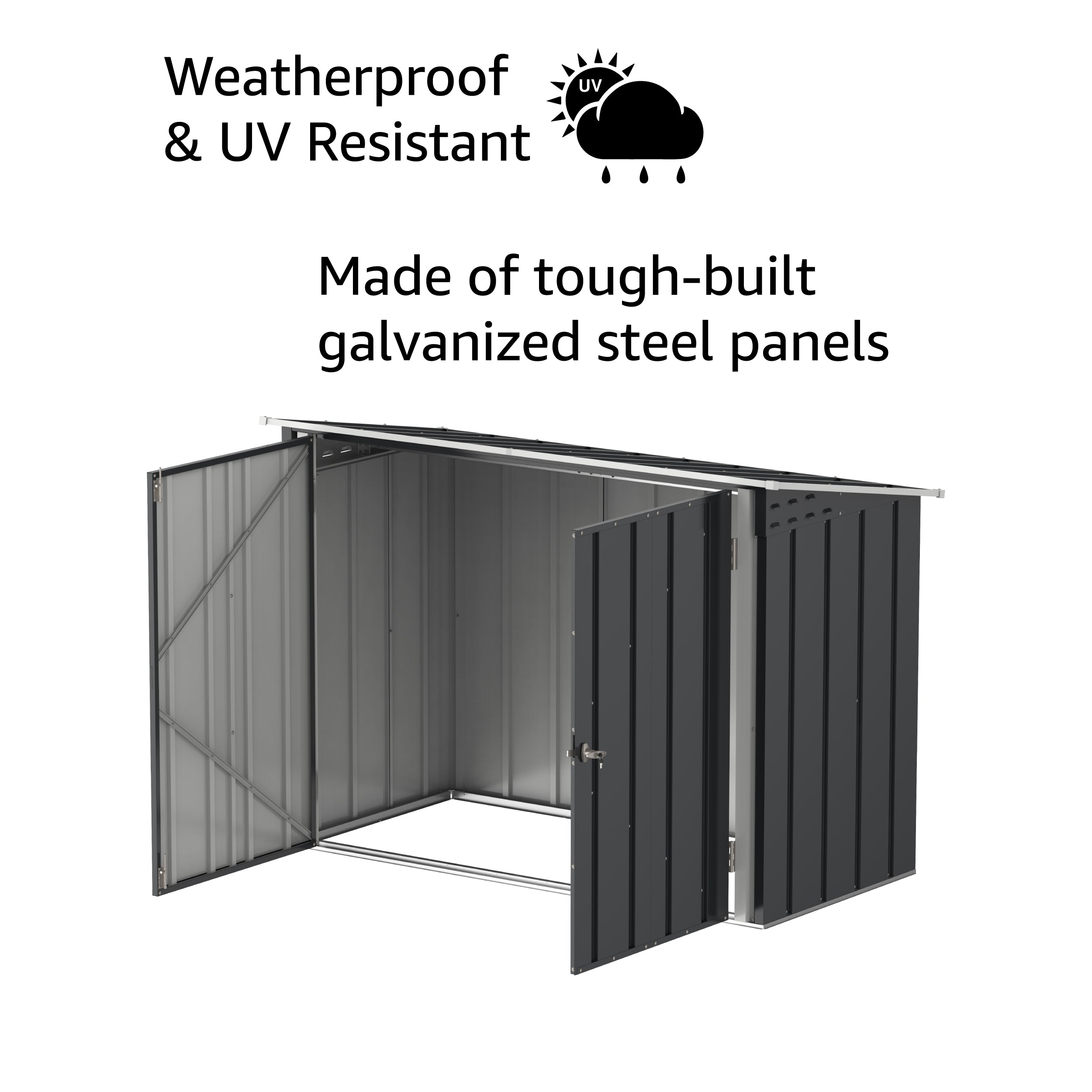 Bike Storage Steel Shed - Cosmoplast UAE