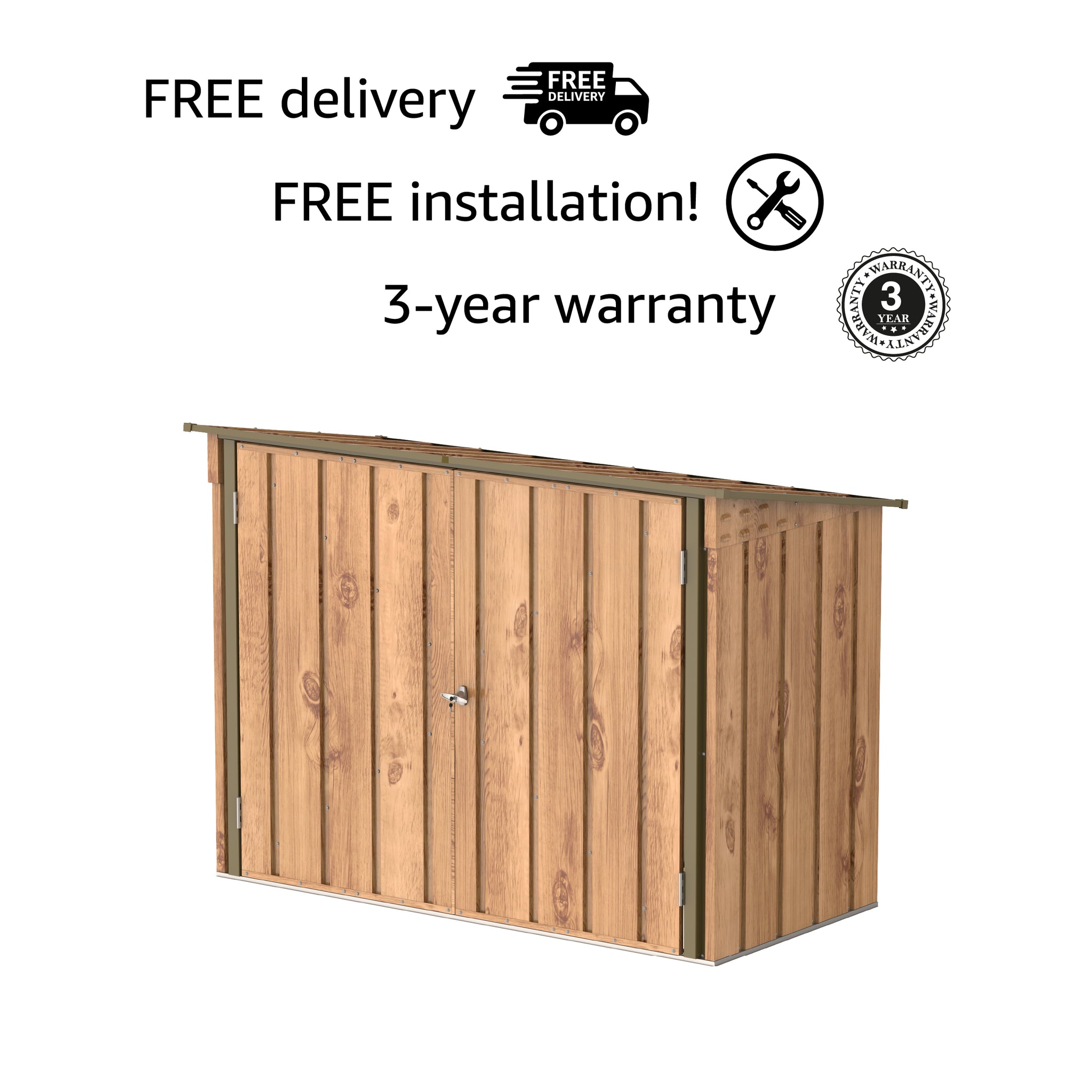 Bike Storage Shed Cosmoplast UAE