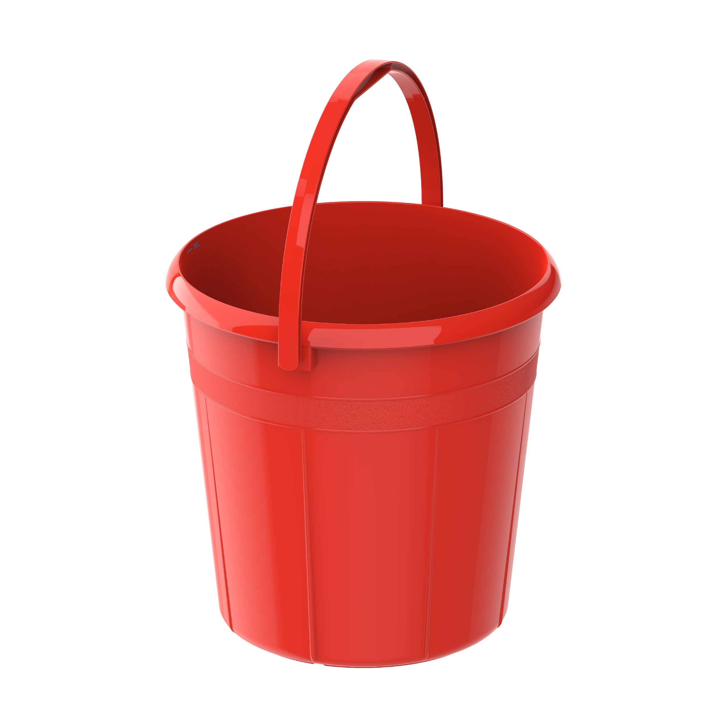 DX 20L Round Plastic Bucket with Handle