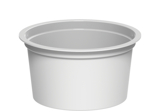 80 ml Carton of 1500 CE08 White Sauce Cups