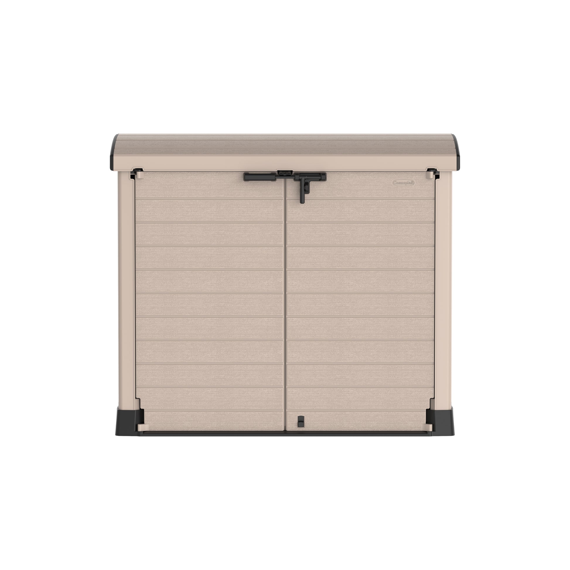 waste bin 1200L Small Storage Shed with Arc Lid- Cosmoplast