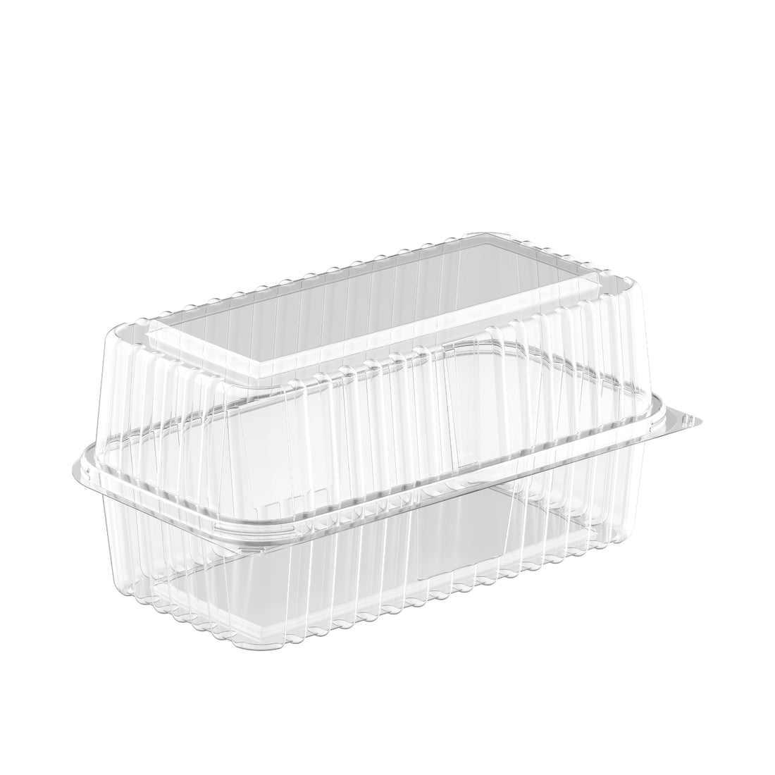 60 oz Large Cake Plastic Box Carton of 250