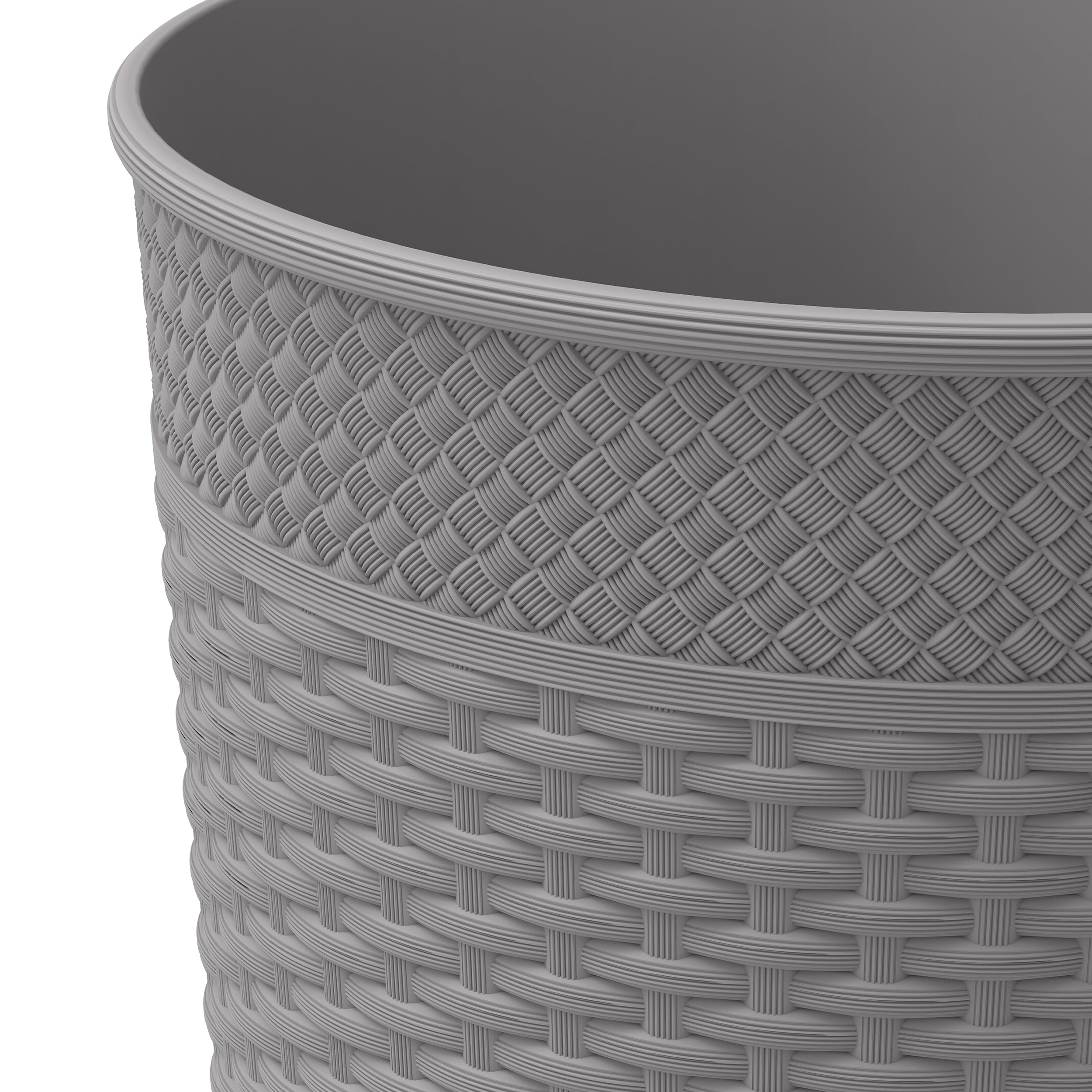 10L Cedarattan Round Waste Basket