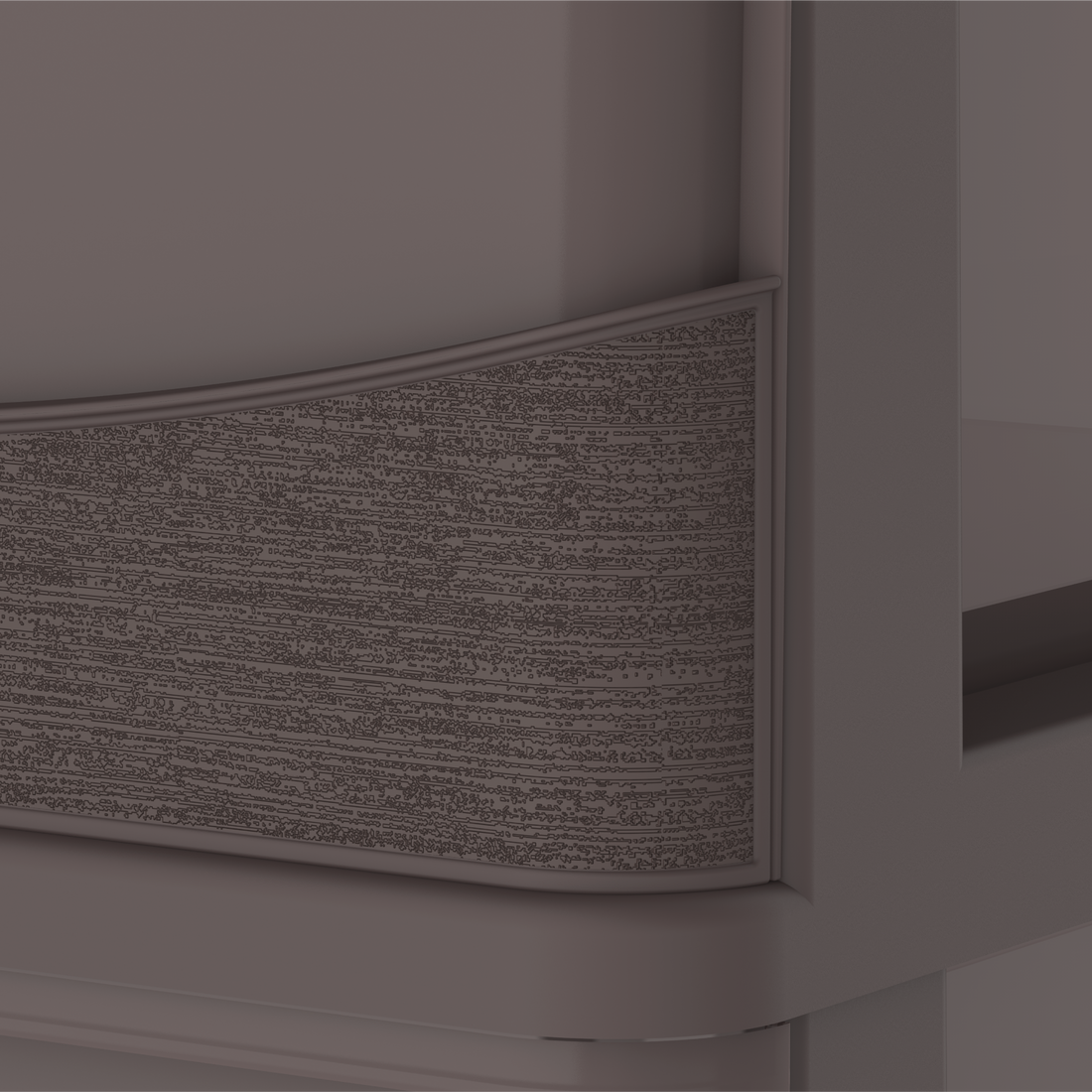 خزانة تخزين سيدارجرين 4 طبقات مع أدراج وعجلات