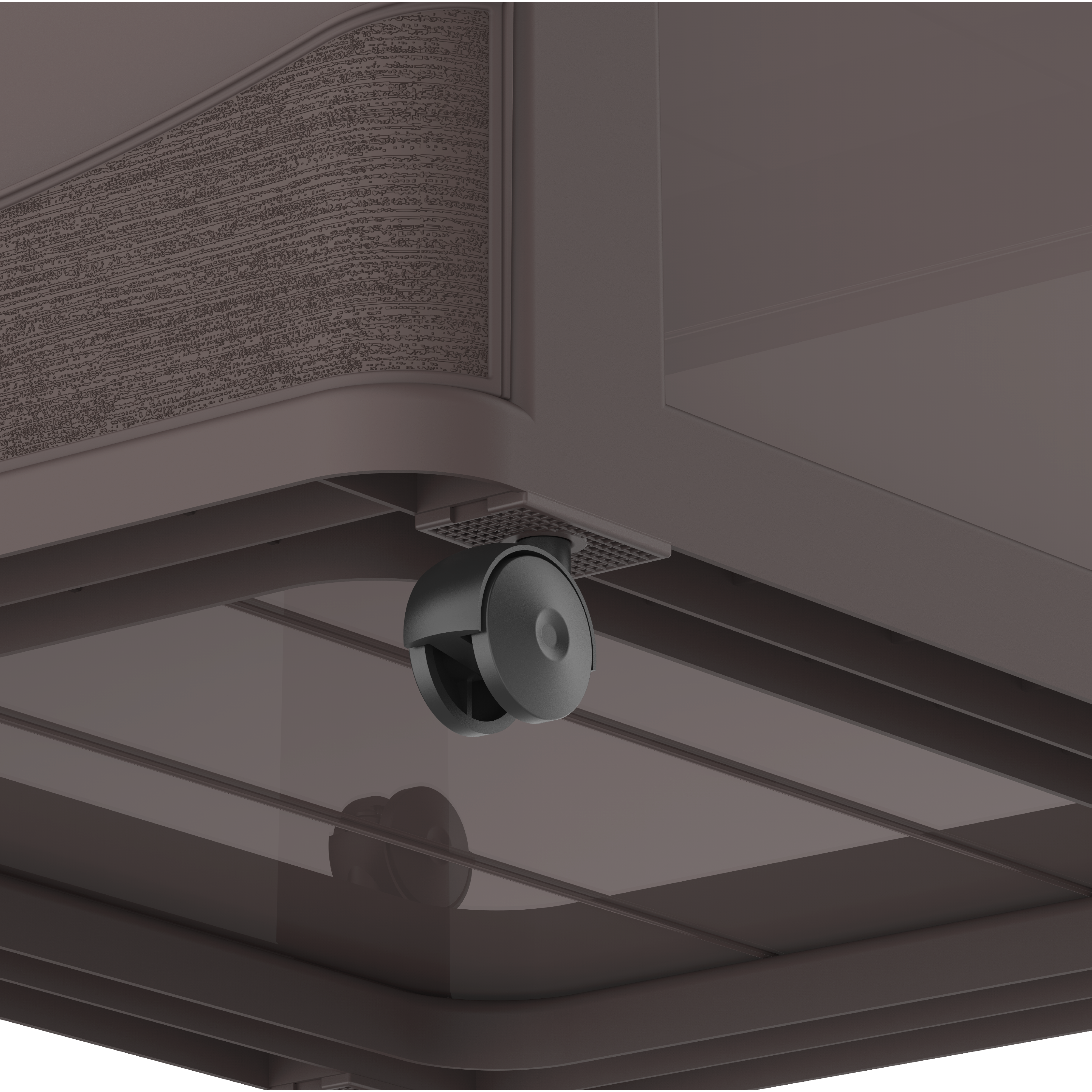  5 Tiers Storage Cabinet with Drawers & Wheels