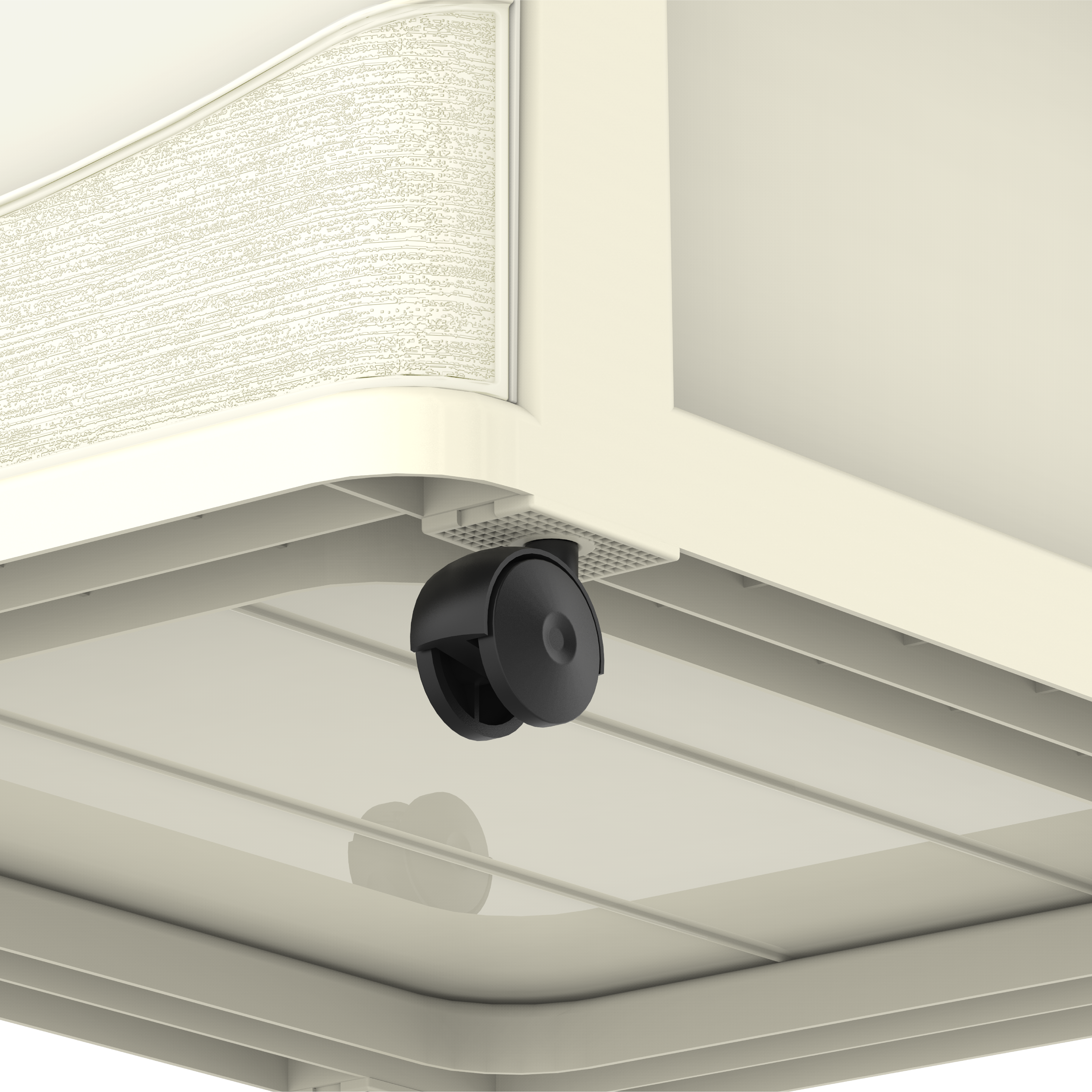  5 Tiers Storage Cabinet with Drawers & Wheels