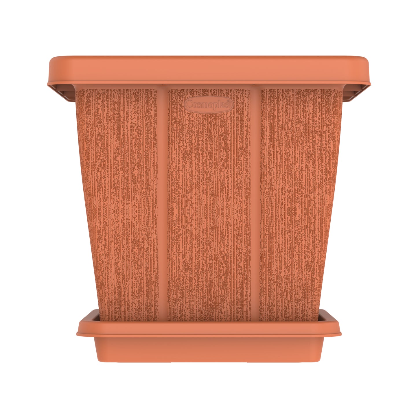 45L Square Planter with Tray