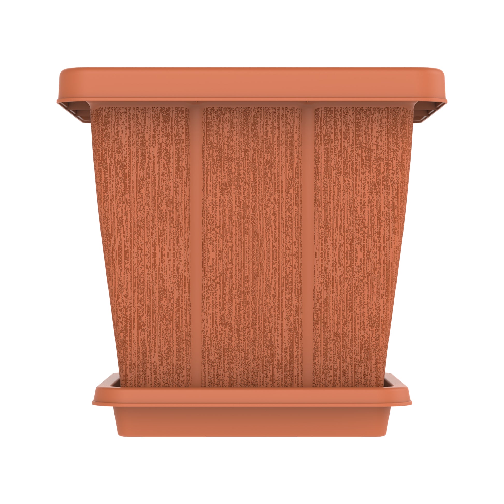 45L Square Planter with Tray