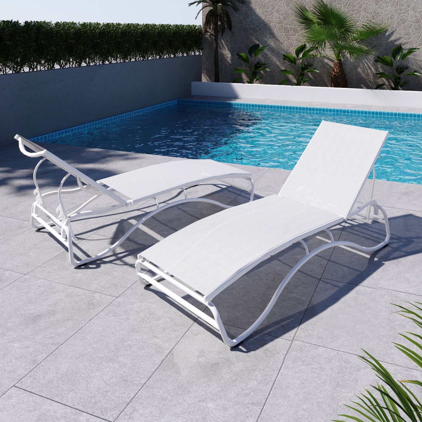 Sun lounger bed