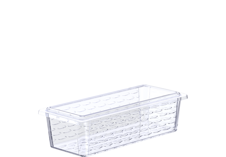 Plastic Crystal Butterdish