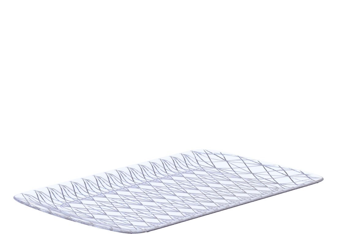 Plastic Crystal Tray