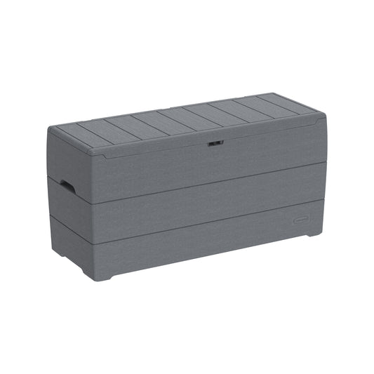 Cedargrain Resin Storage Deck Box 270L- Cosmoplast UAE