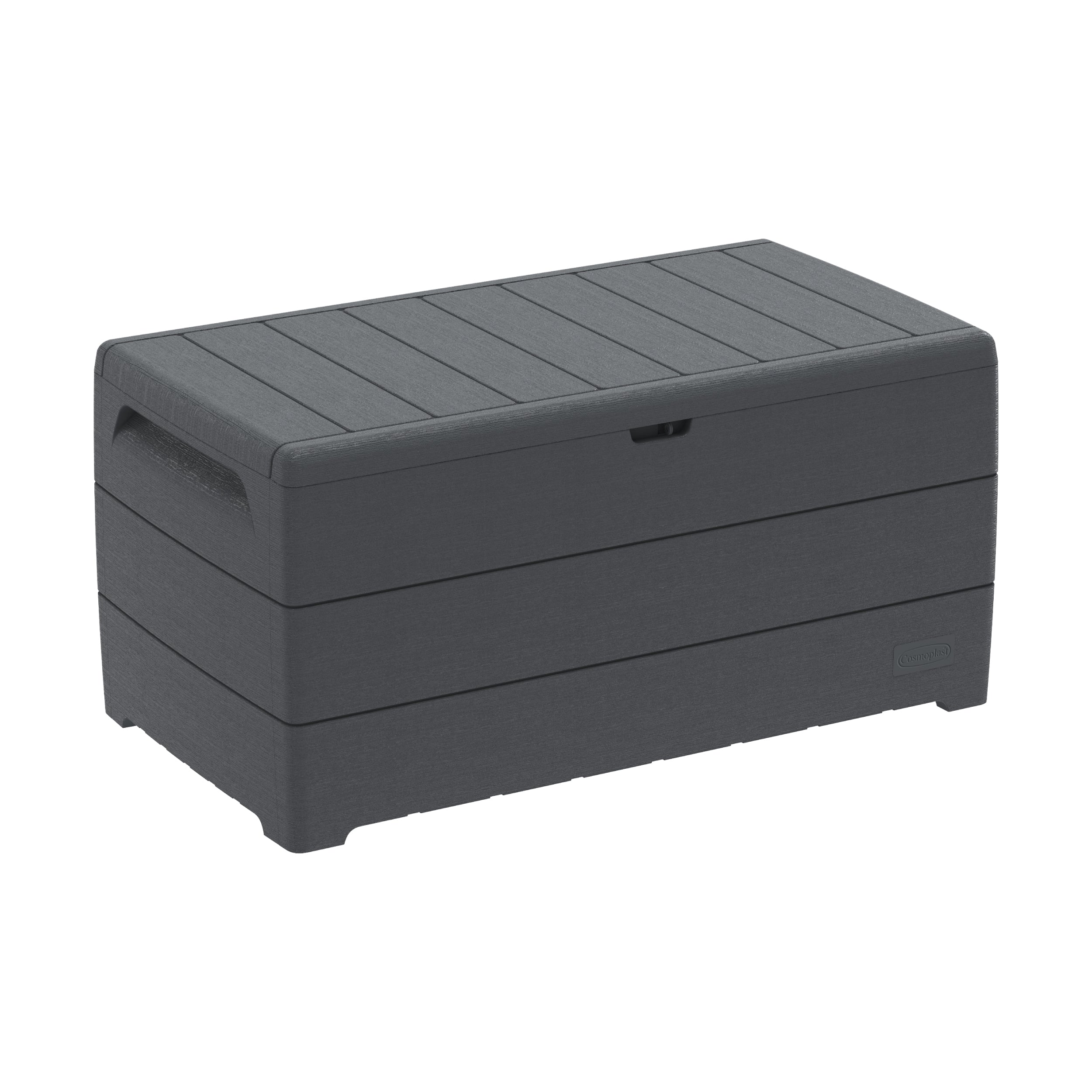 Cedargrain 416L Outdoor Deck Storage Box- Cosmoplast UAE