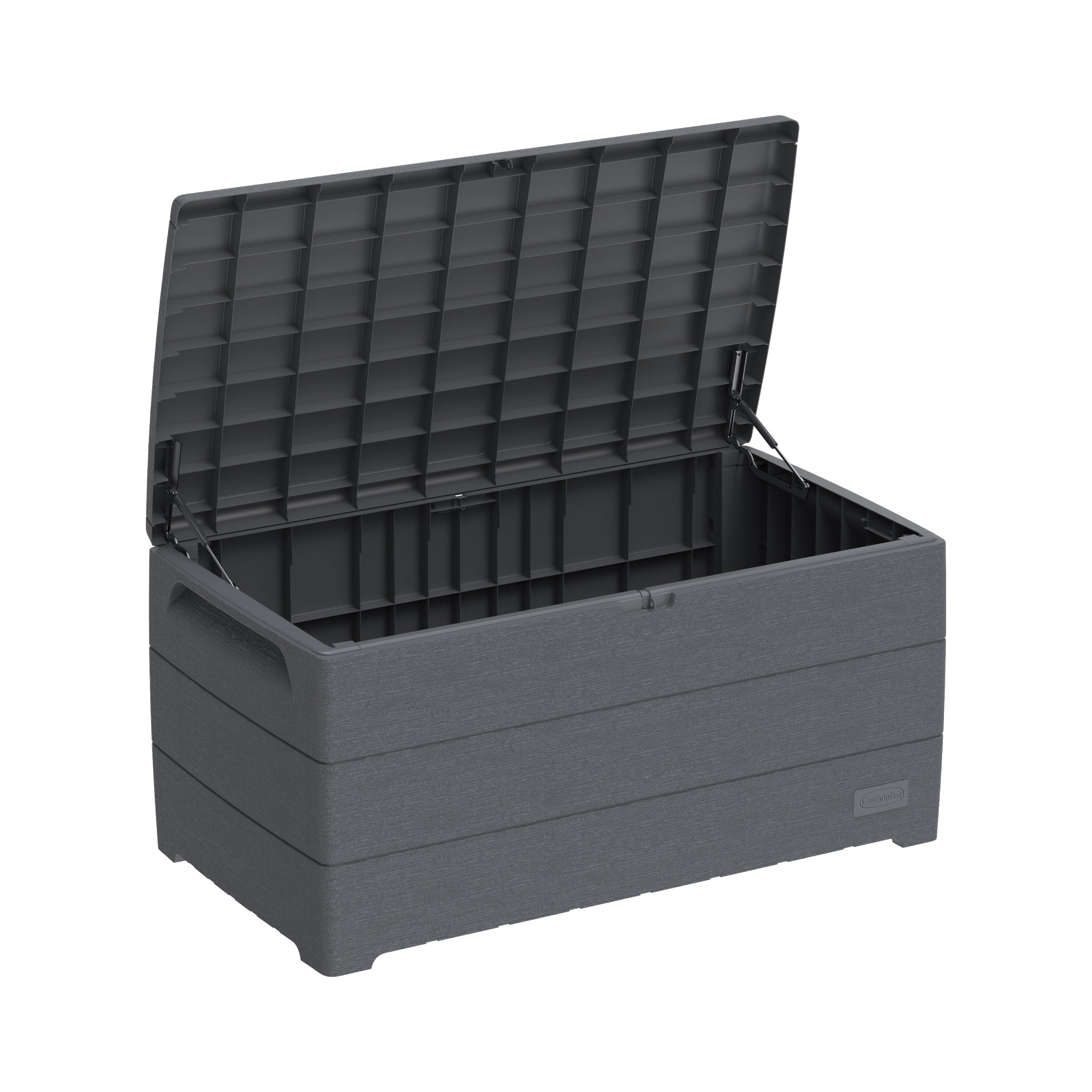 Cedargrain 416L Outdoor Deck Storage Box- Cosmoplast UAE