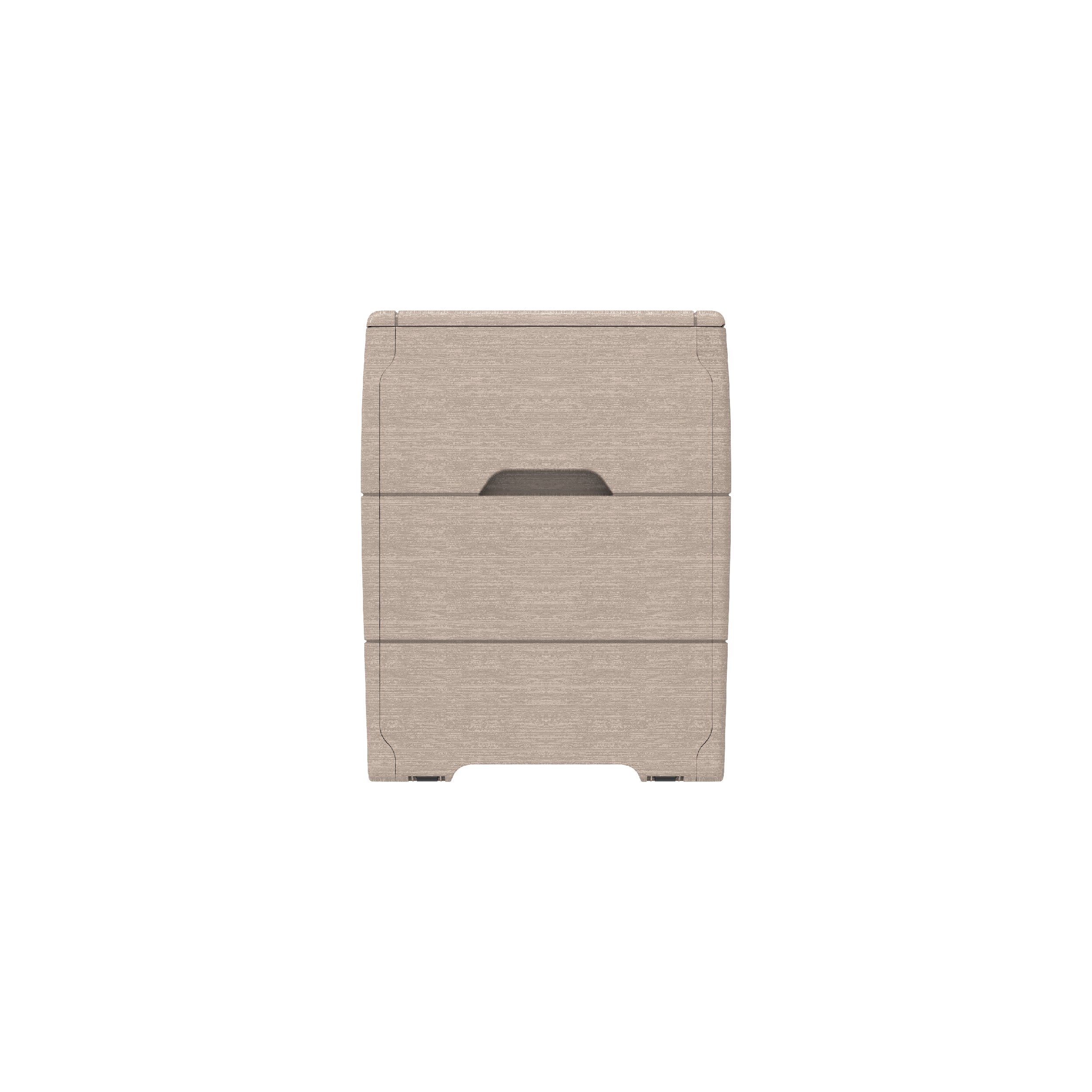 Cedargrain Resin Storage Deck Box 270L- Cosmoplast UAE