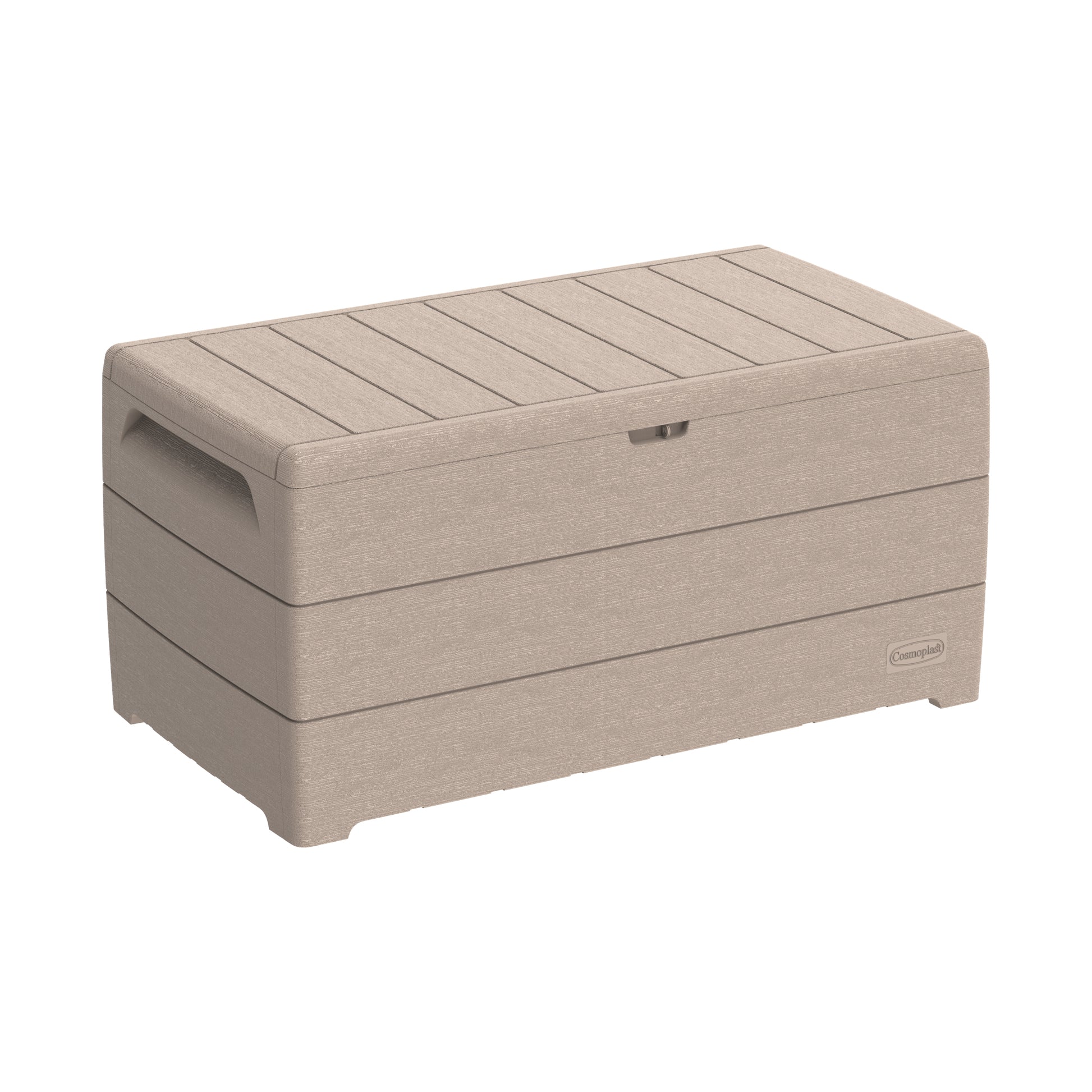 Cedargrain 416L Outdoor Deck Storage Box- Cosmoplast UAE