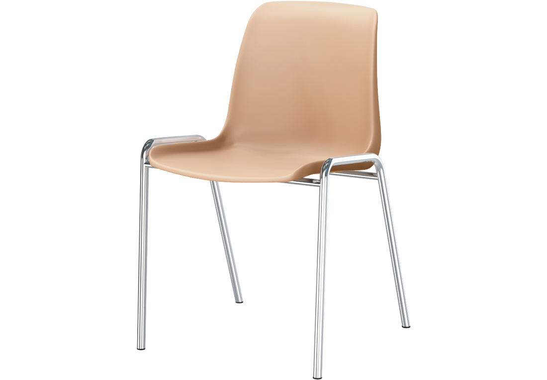 Chair with Steel Legs