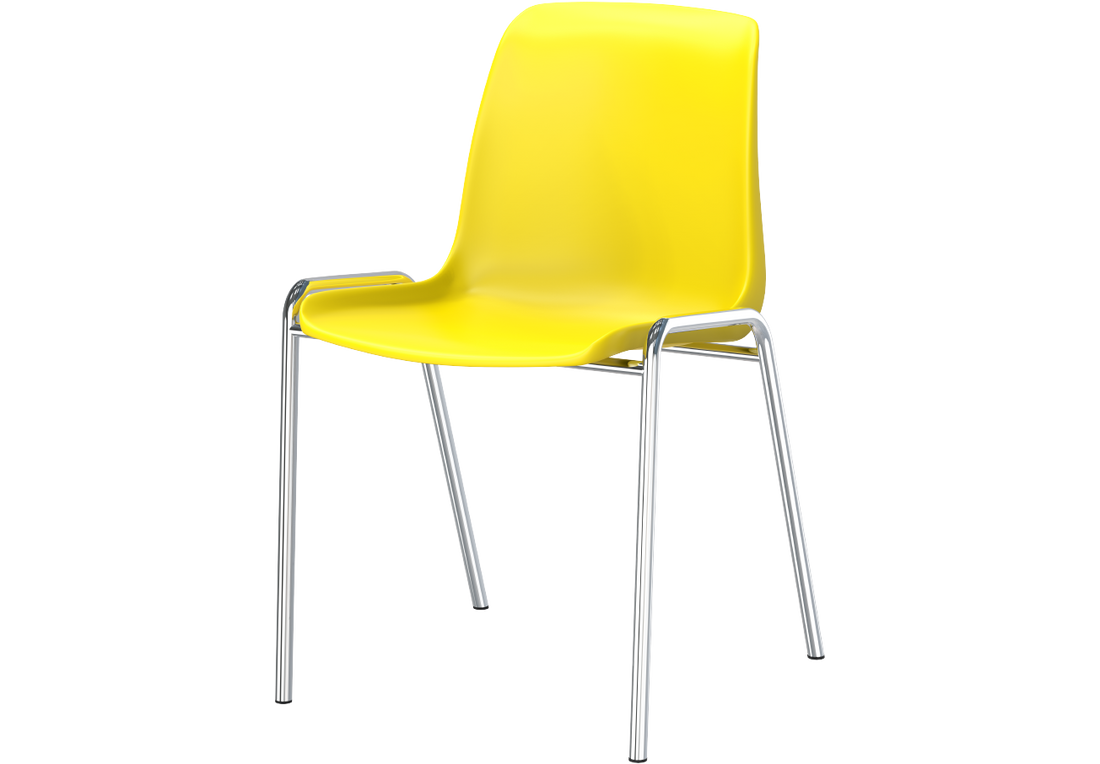 Chair with Steel Legs