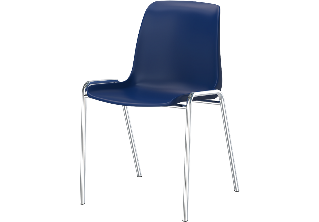Chair with Steel Legs