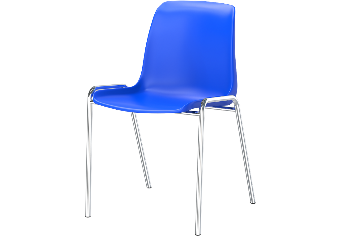 Chair with Steel Legs