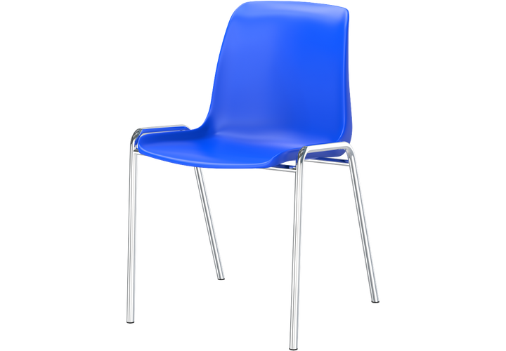 Chair with Steel Legs