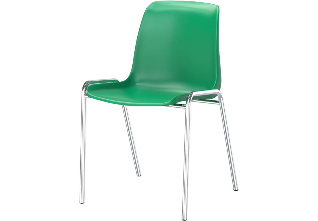 Chair with Steel Legs
