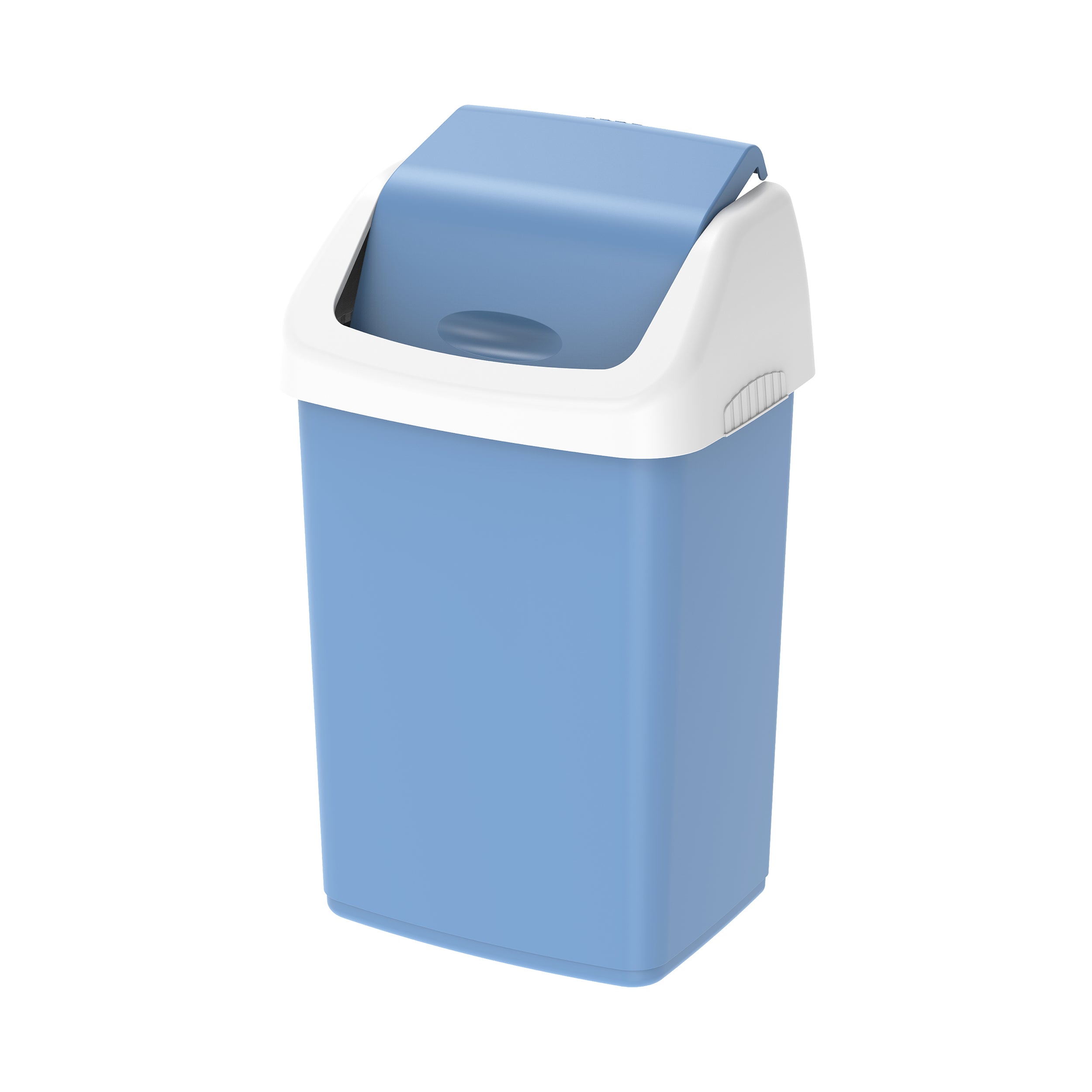 20L Flip-top Waste Bin with Swing Lid