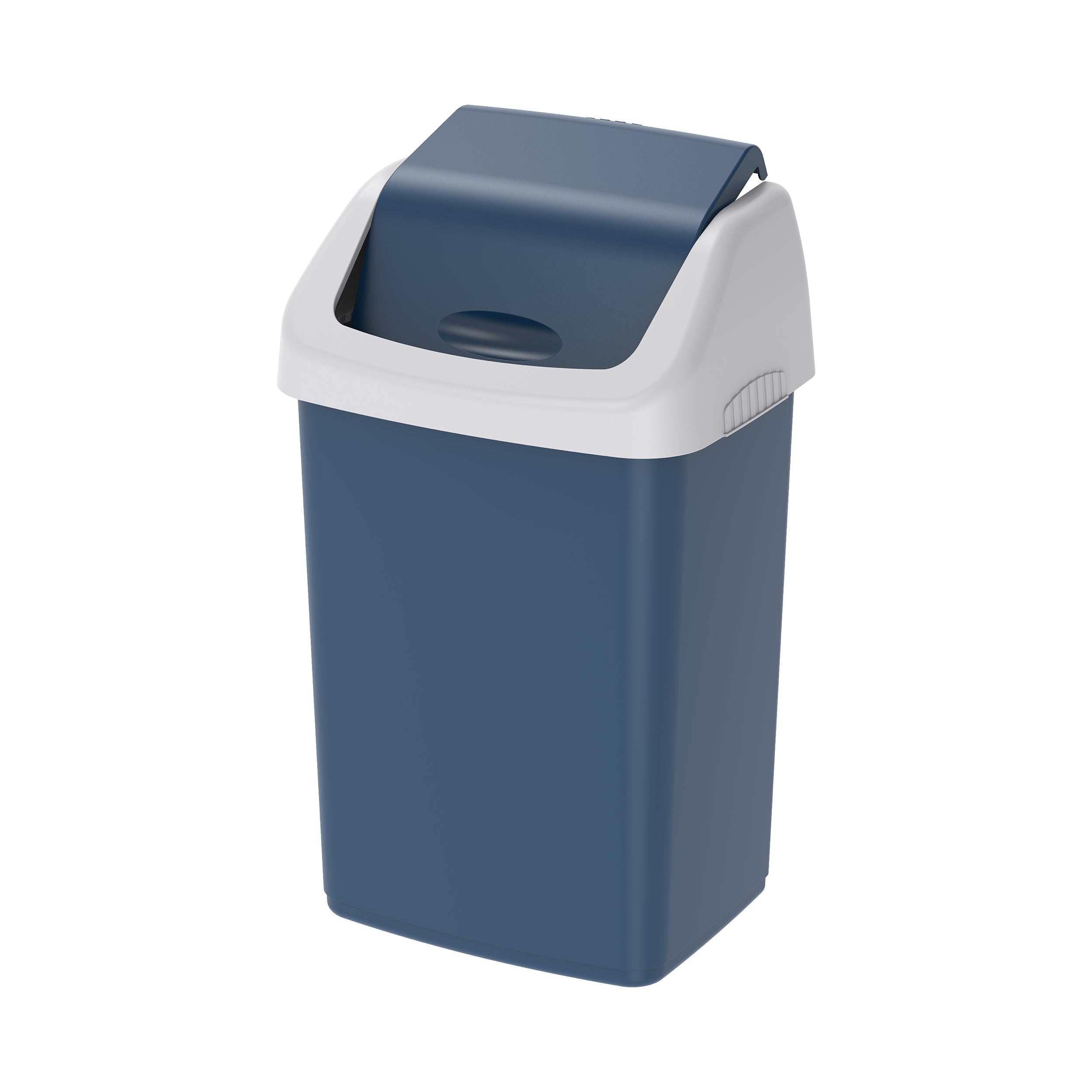 20L Flip-top Waste Bin with Swing Lid